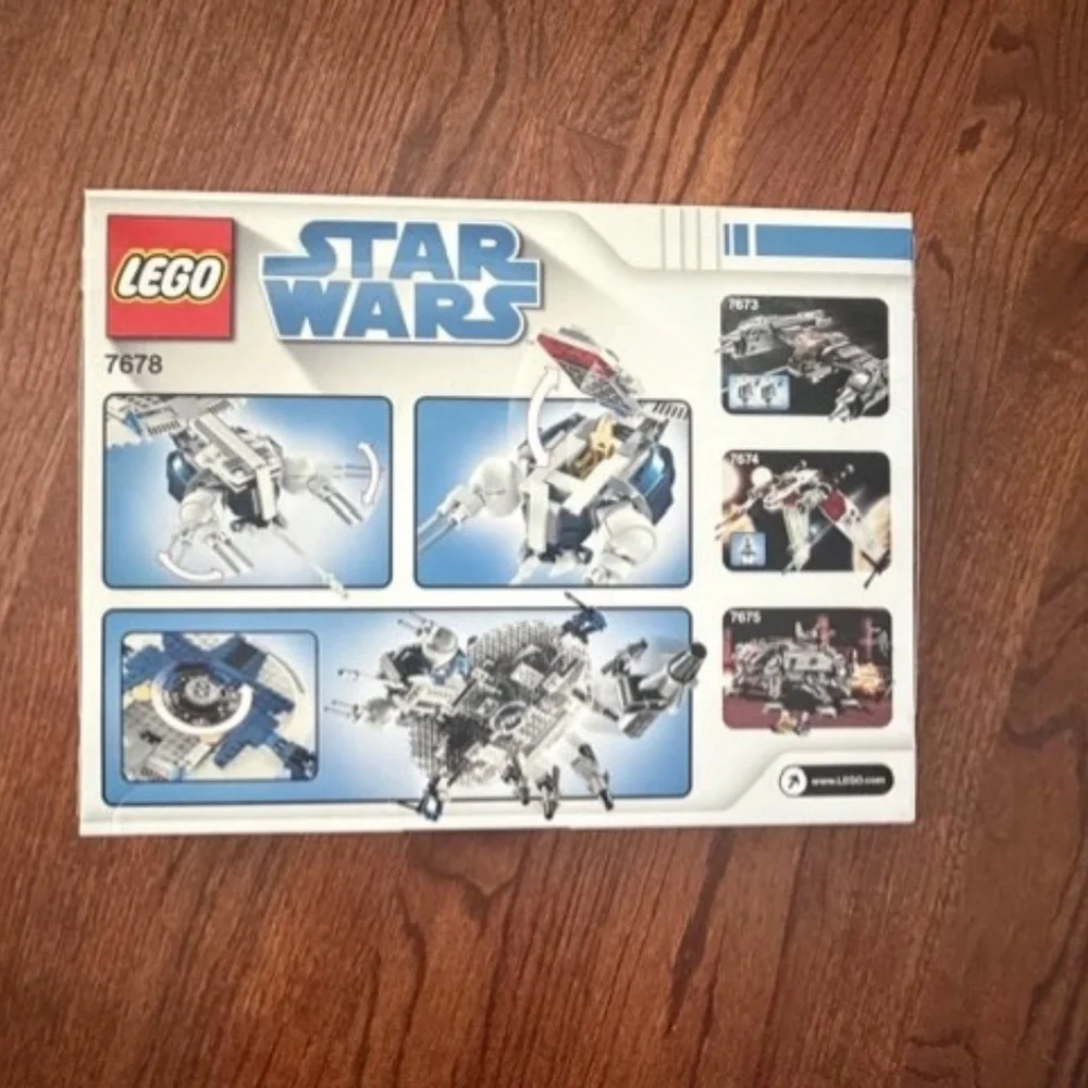 LEGO Star Wars Droid Gunship 7678 Retired Sealed Collectible Set - Picture 8 of 8